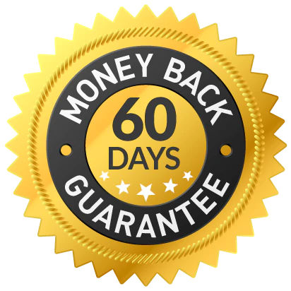 GLPro Blood Sugar Support-60-day risk-free money-back guarantee badge